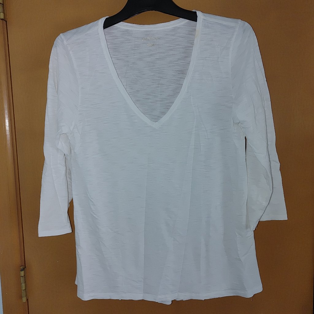 Lilly Pulitzer Woman's 3/4 Sleeves Blouse Size L Used